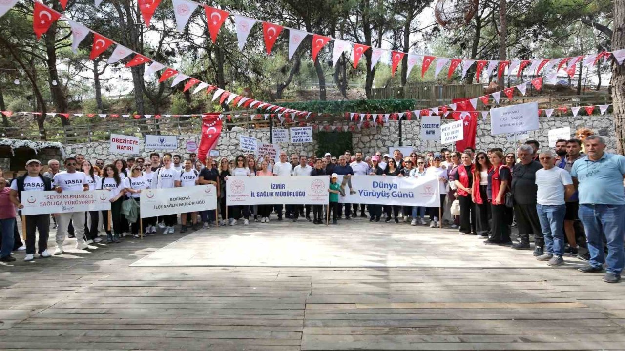 İzmir’de sağlık için doğa yürüyüşü