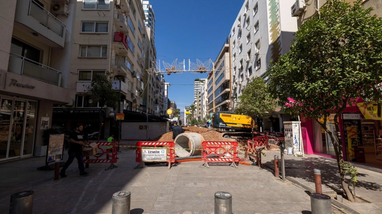 İZSU’dan İzmir Alsancak’a 250 milyon TL'lik altyapı