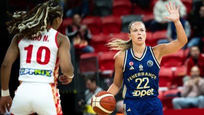 Kadınlar Euroleague: DVTK Huntherm: 58 - Fenerbahçe: 89