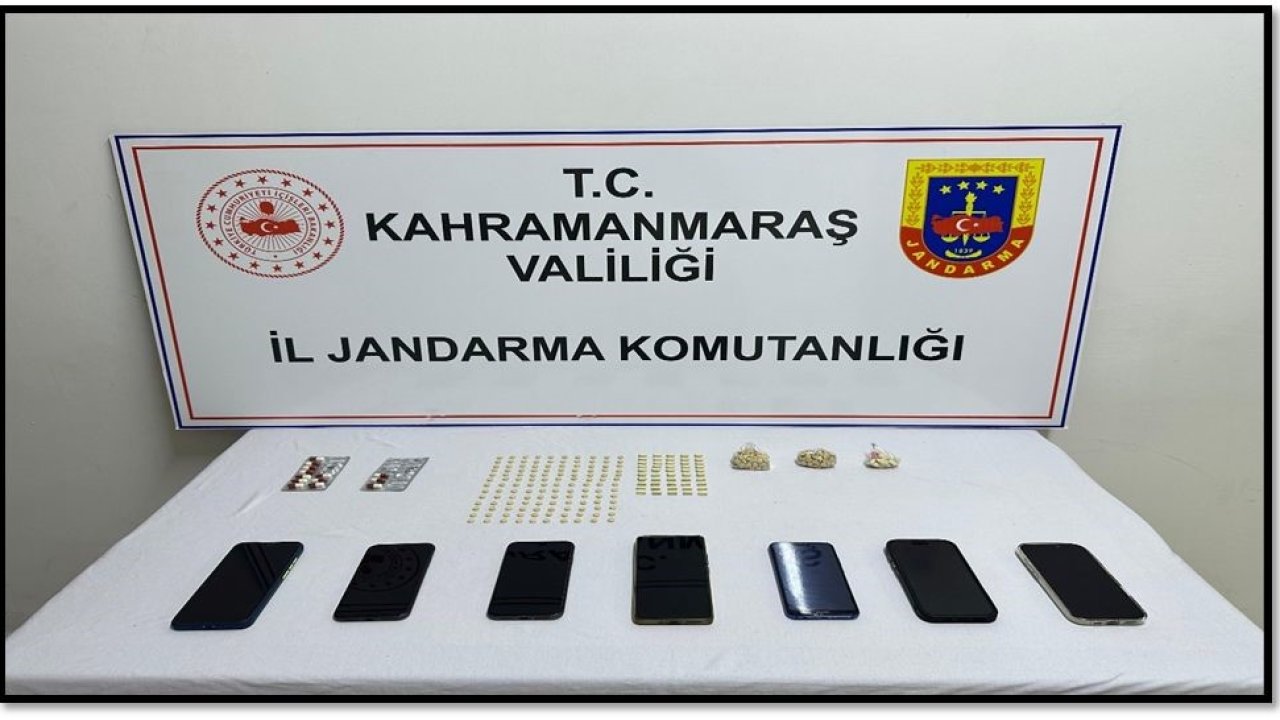 Kahramanmaraş’ta uyuşturucu operasyonu: 14 tutuklama