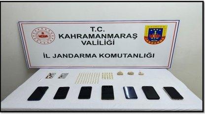 Kahramanmaraş’ta uyuşturucu operasyonu: 14 tutuklama