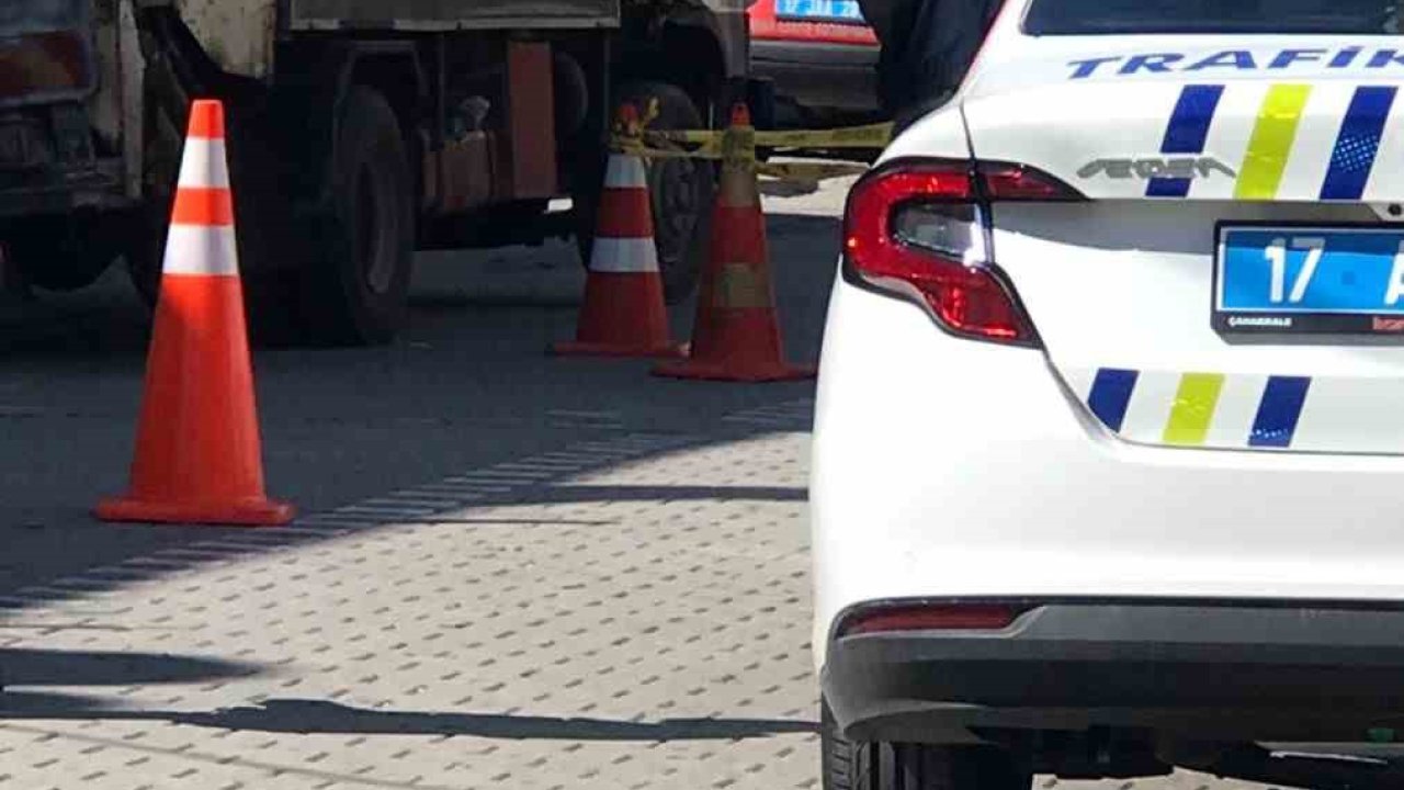 Kamyonun çarptığı yaşlı adam hayatını kaybetti