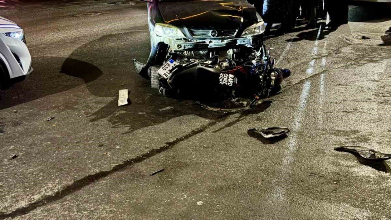 Kapaklı’da bulvar üzerinde kaza: 1 yaralı