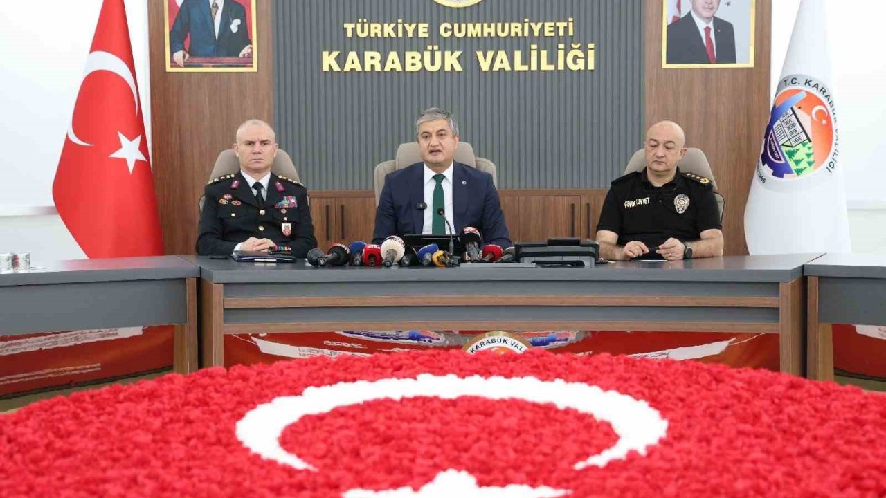 Karabük’te Eylül ayı güvenlik değerlendirme toplantısı yapıldı