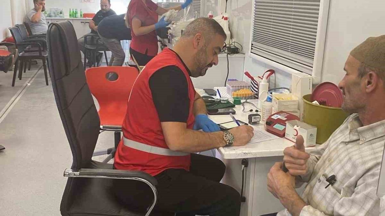 Karapınar’da 4 günde 172 ünite kan toplandı