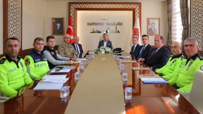 Karayollarında Trafik Güvenliği Toplantısı yapıldı