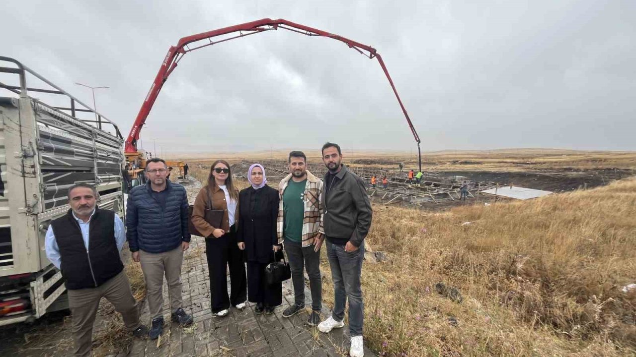 Kars TDİ Besi ve Süt OSB’de TKDK Destekli 100 başlık besi işletmesinin temelleri atıldı