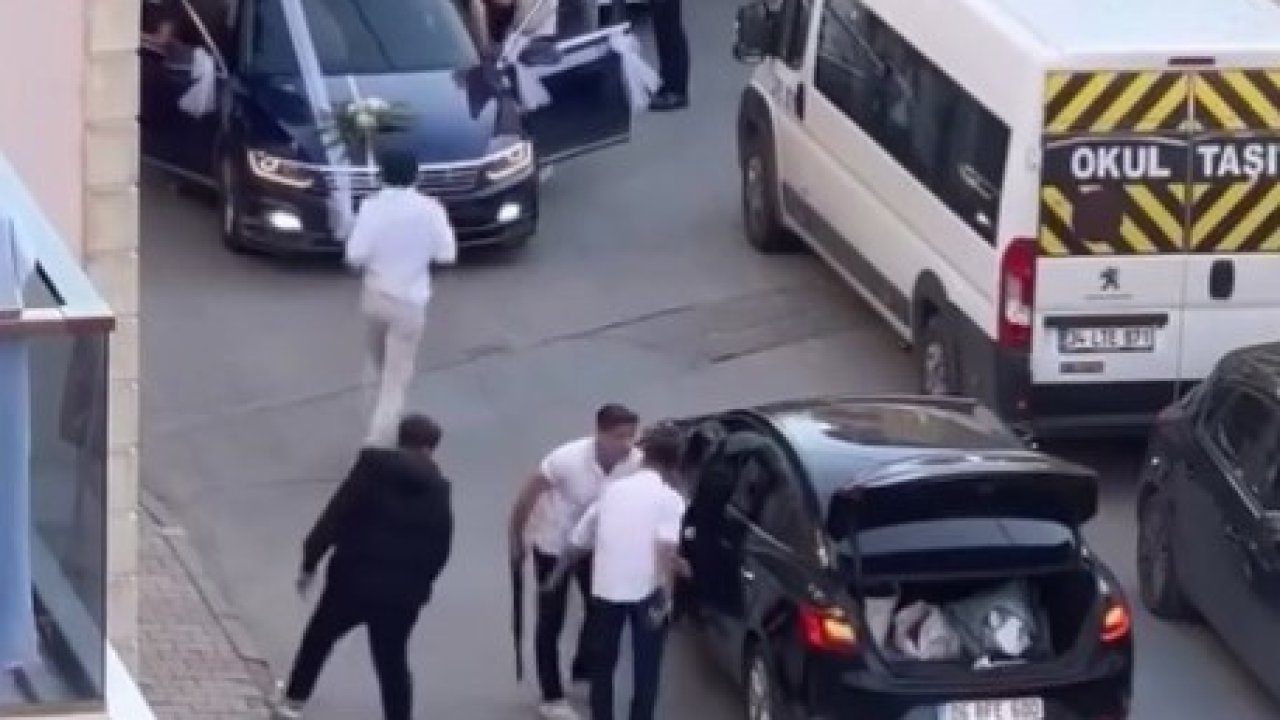 Kartal’da gelin alma merasiminde av tüfeği ve tabancalarla havaya ateş açıldı