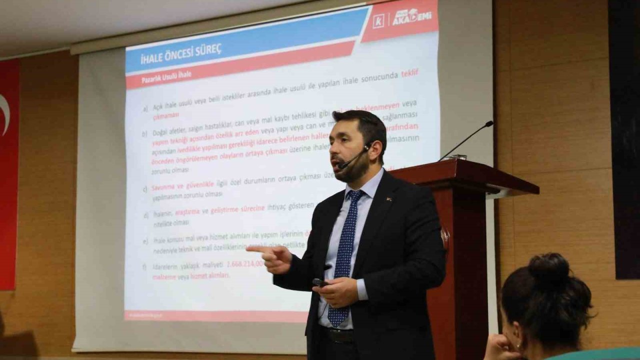 Keçiören Belediyesi’nden personele kamu ihale eğitimi