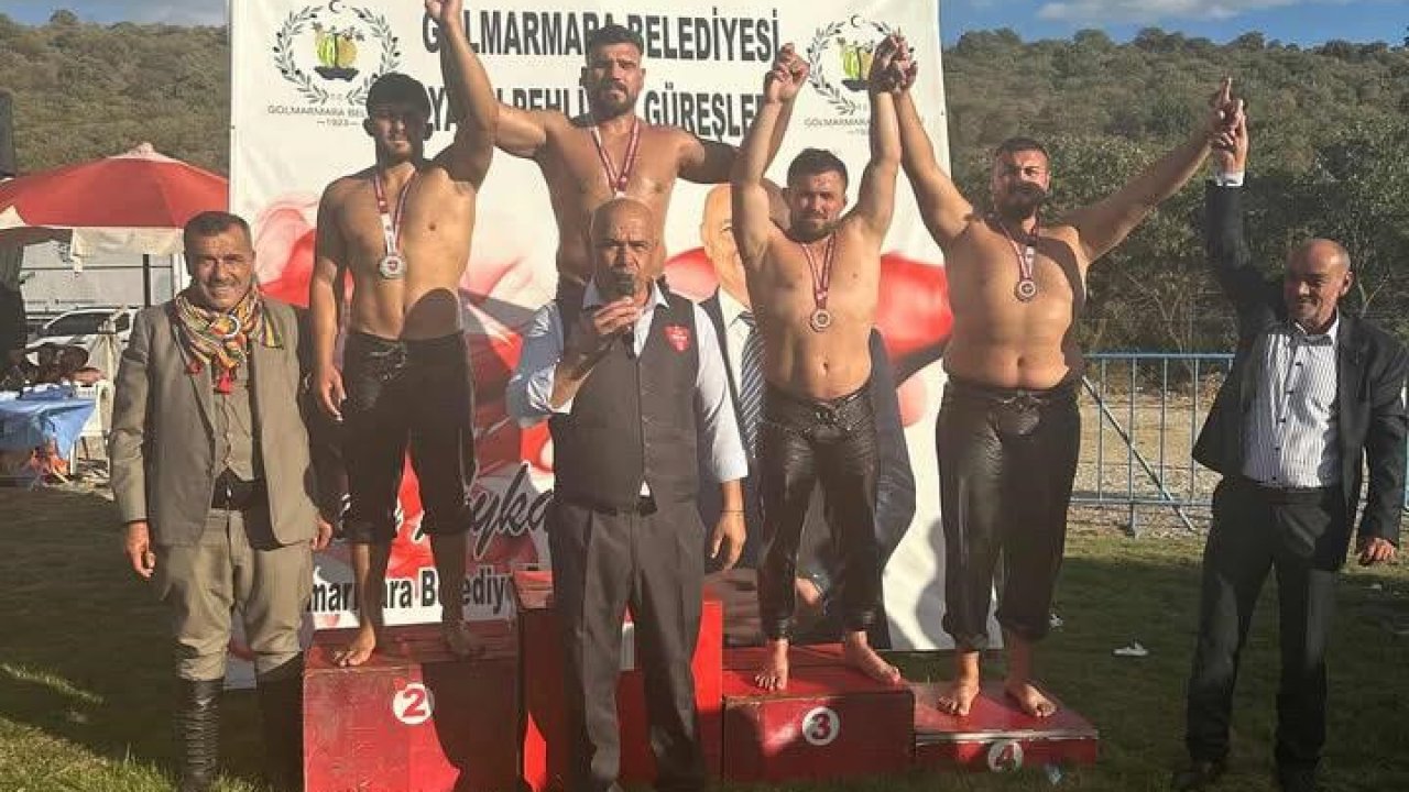 Kemer Belediyesi güreşçisinden kürsü başarısı