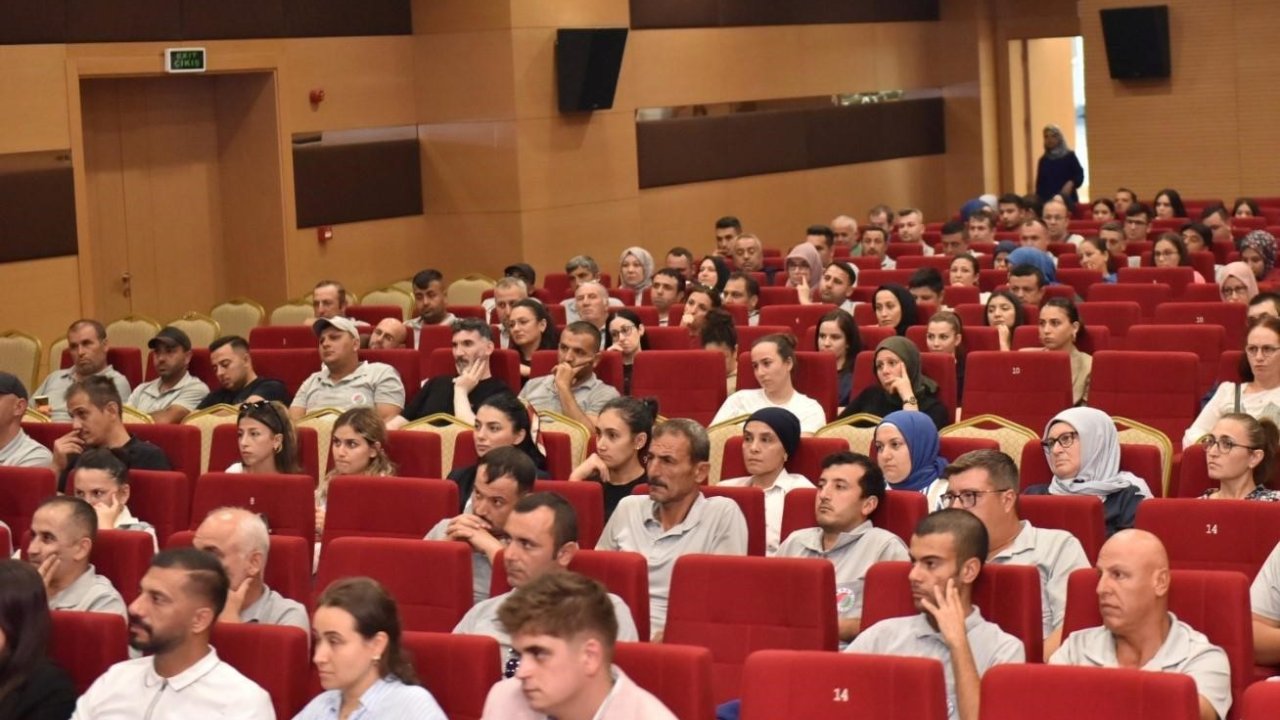 Kepez Belediyesi’nden çalışanlara iş güvenliği eğitimi