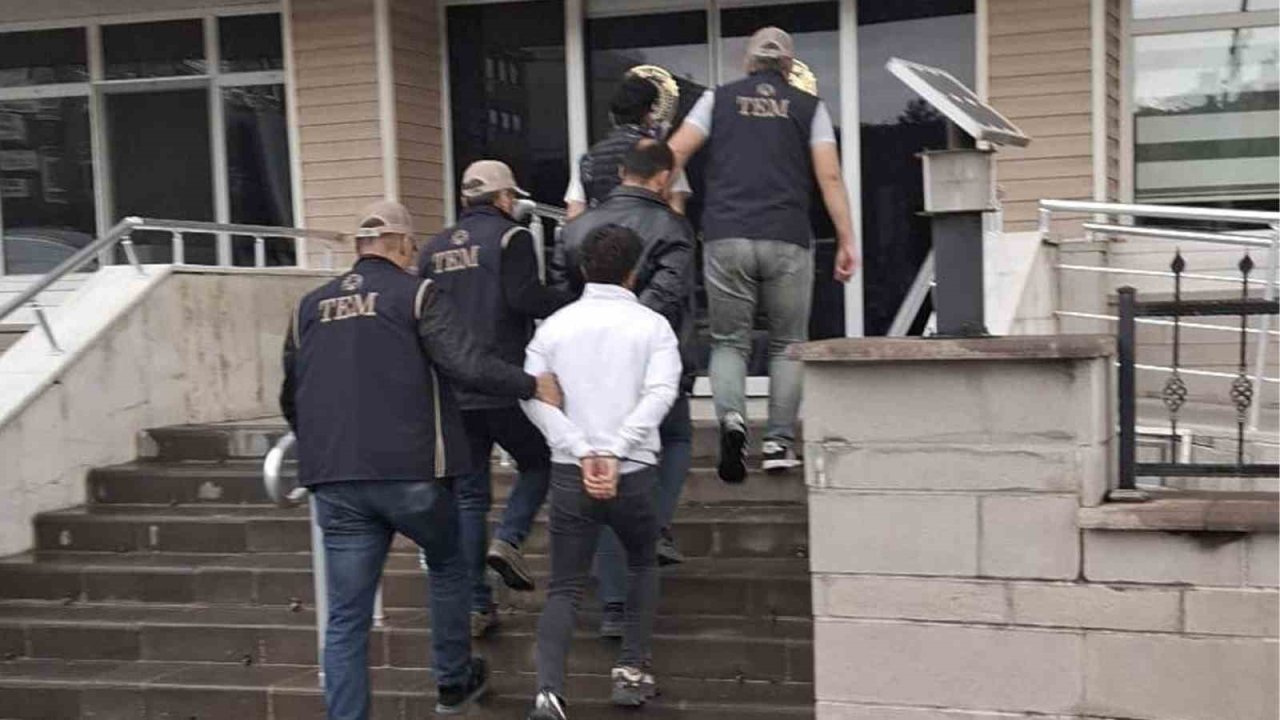 Kırıkkale’de PKK/KCK propagandası yapan 3 yabancı uyruklu yakalandı