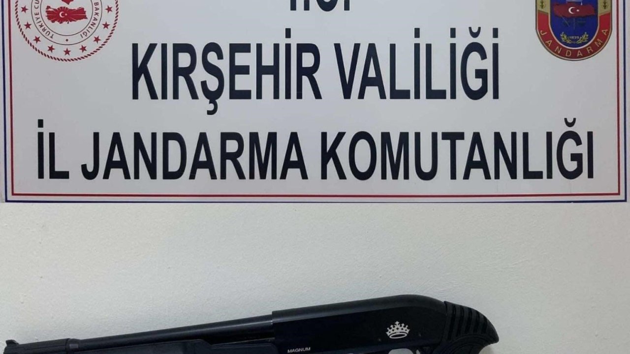 Kırşehir’de ruhsatsız tüfek operasyonu
