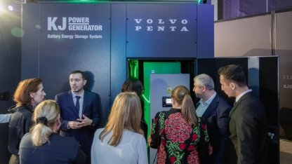 KJ PowerGenerator ve Volvo Penta’dan 540 kWh’lik yeşil enerji devrimi