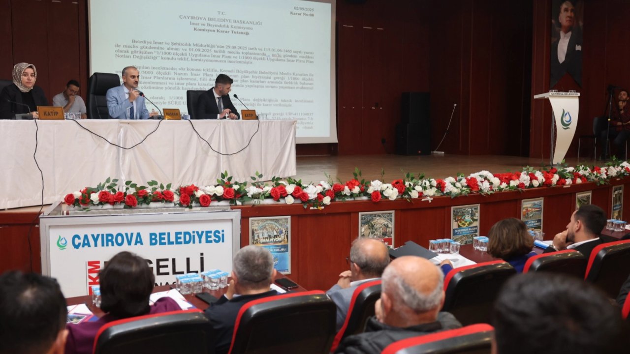 Kocaeli Çayırova’da 2026 bütçesi belirlendi