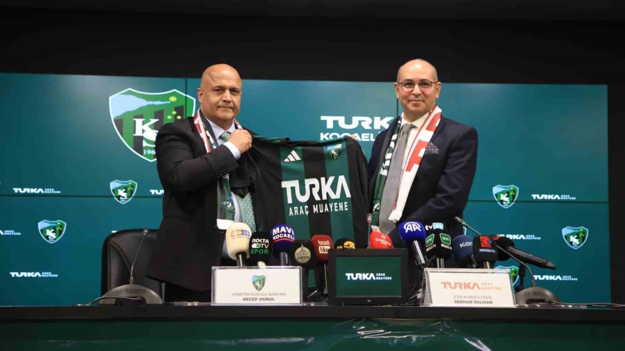 Kocaelispor, ’Turka’ ile sponsorluk imzaladı