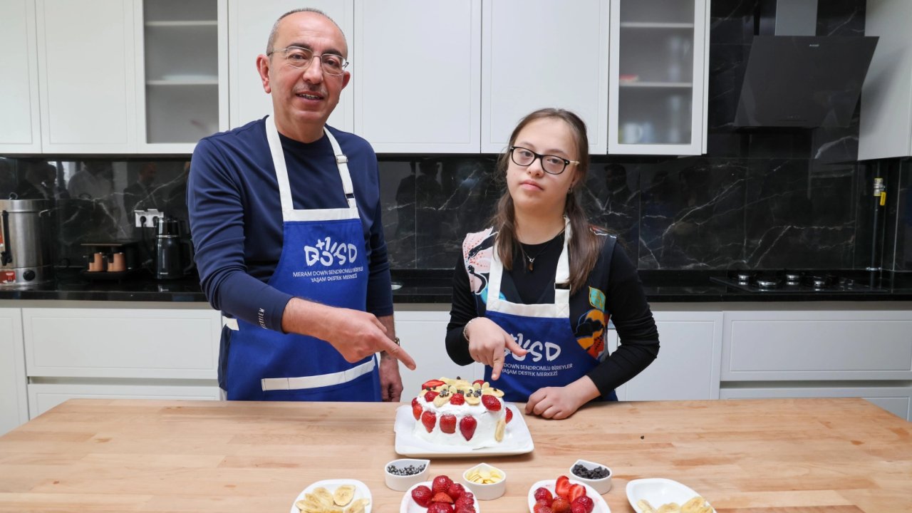 Konya'da DOSD Meram'dan down sendromlu gençlere mesleki fırsat
