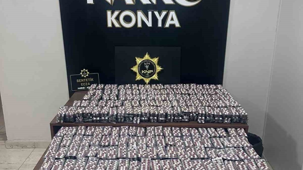 Konya’da zehir tacirlerine büyük darbe: 282 tutuklama