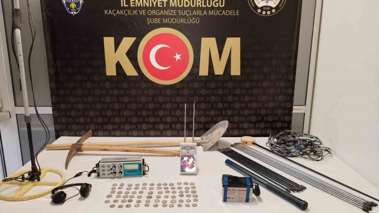 Kütahya’da tarihi eser operasyonu