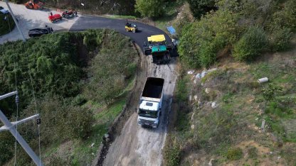 Kuzey kırsalının zirveleri tablo gibi işleniyor