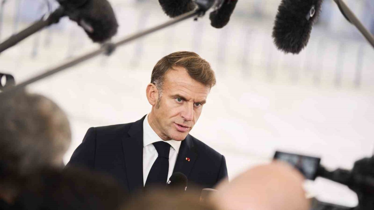 Macron: "Tüm rehinelerin serbest bırakılması ve Gazze’de ateşkes artık mümkün"
