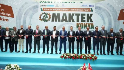 Makine teknolojileri fuarı MAKTEK Konya kapılarını açtı