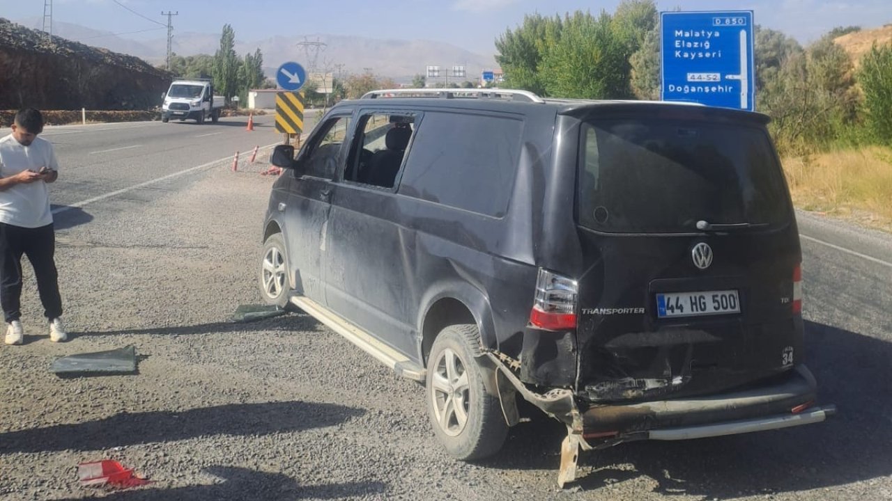 Malatya’da iki araç çarpıştı: 2 yaralı