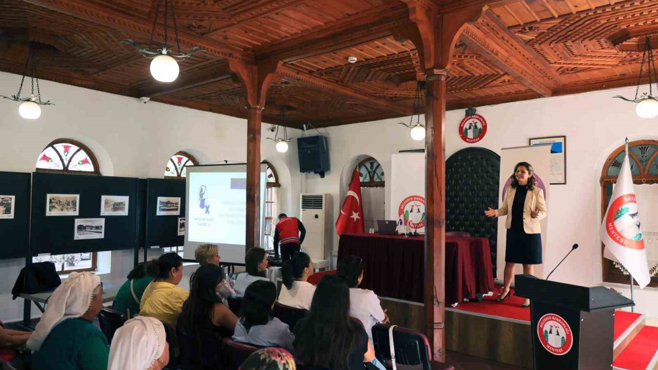 Menteşe Belediyesi kadınları bilinçlendiriyor