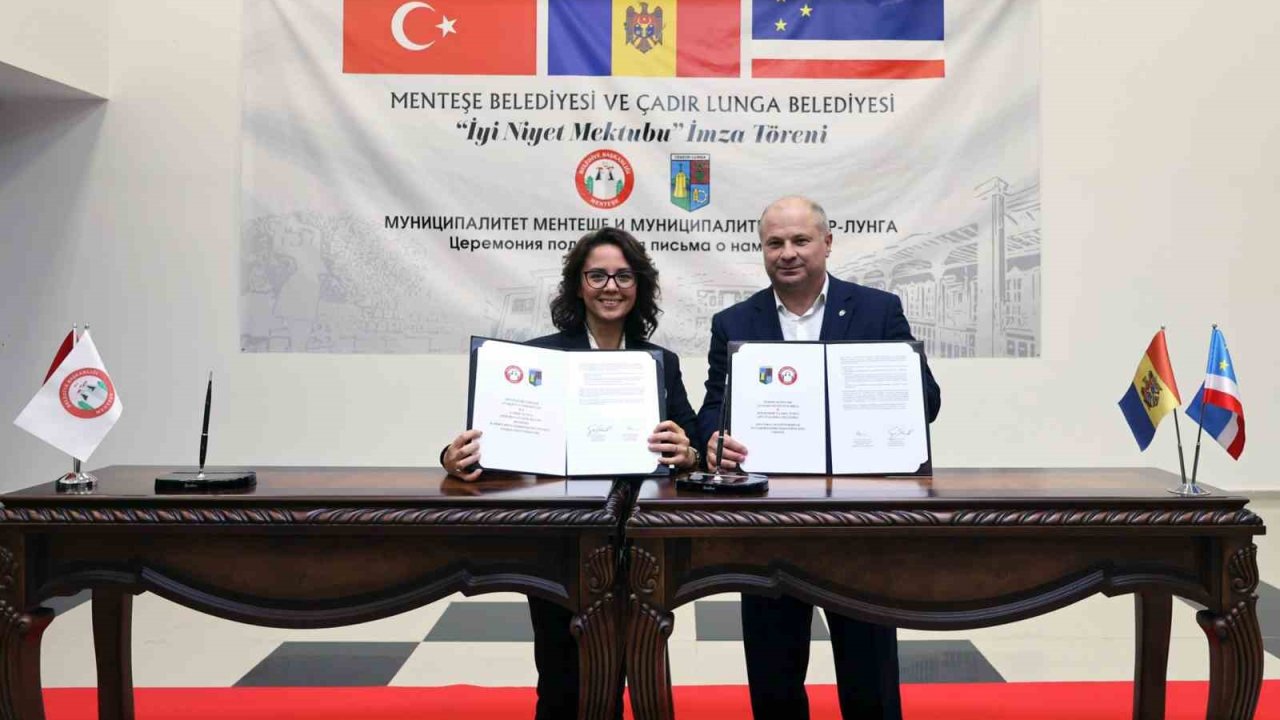 Menteşe ve Çadır Lunga arasında iyi niyet mektubu imzalandı