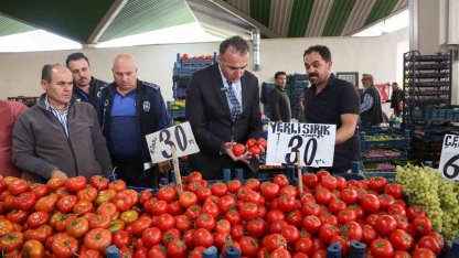 Meram Zabıtası, semt pazarlarını sıkı takipte