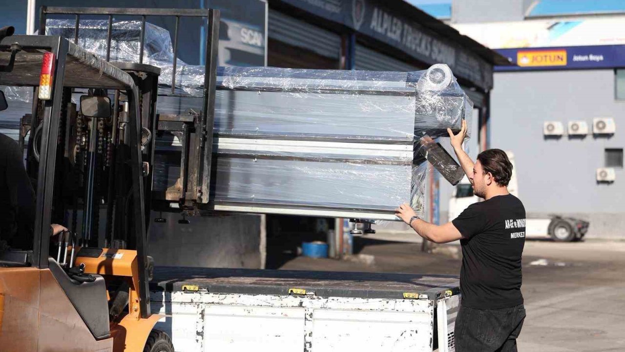 Merkezefendi’de üretilen mama makinelerinin 29. durağı Selçuk oldu