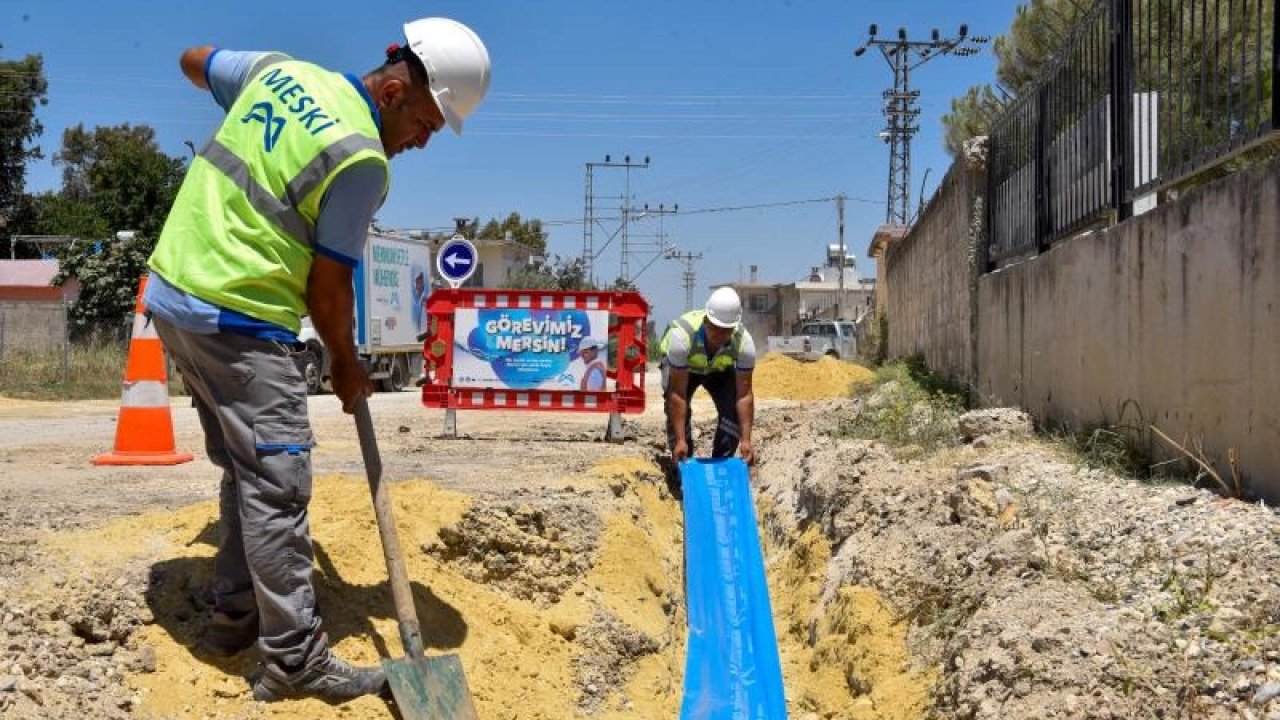 Mersin’de su güvencesi için yeni kaynaklar devrede