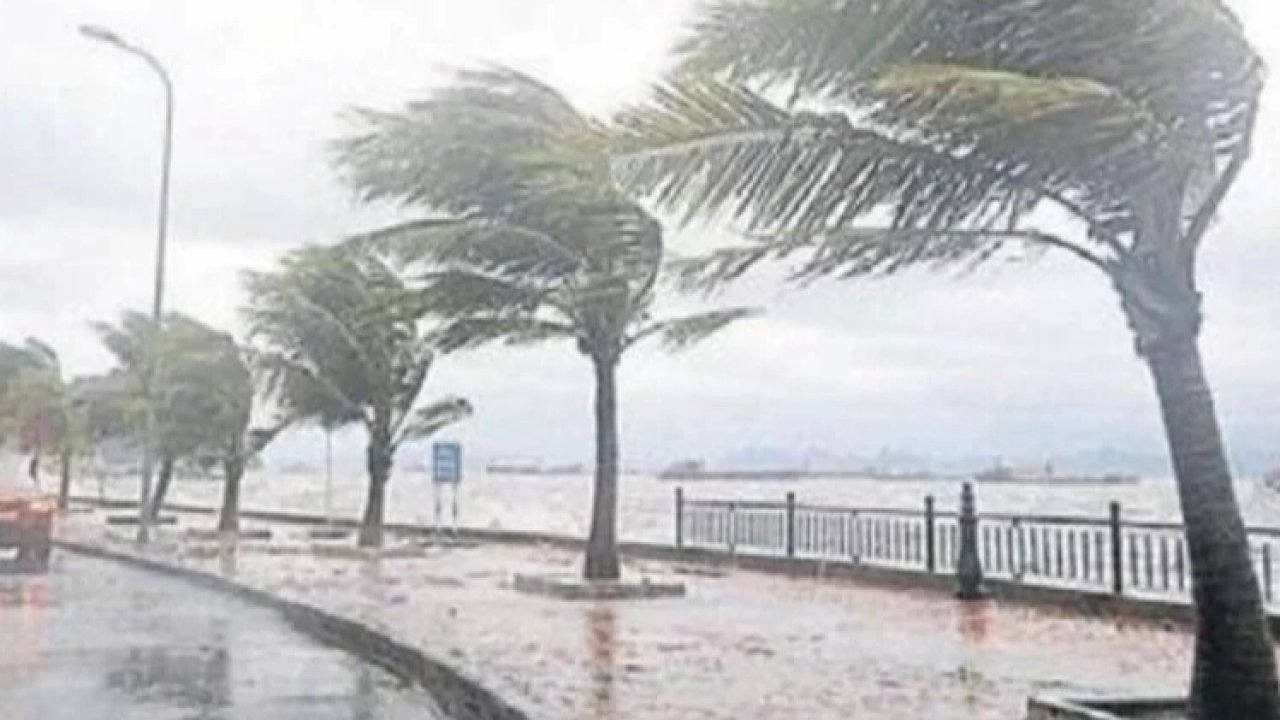 Meteoroloji’den kuvvetli yağış ve rüzgar uyarısı