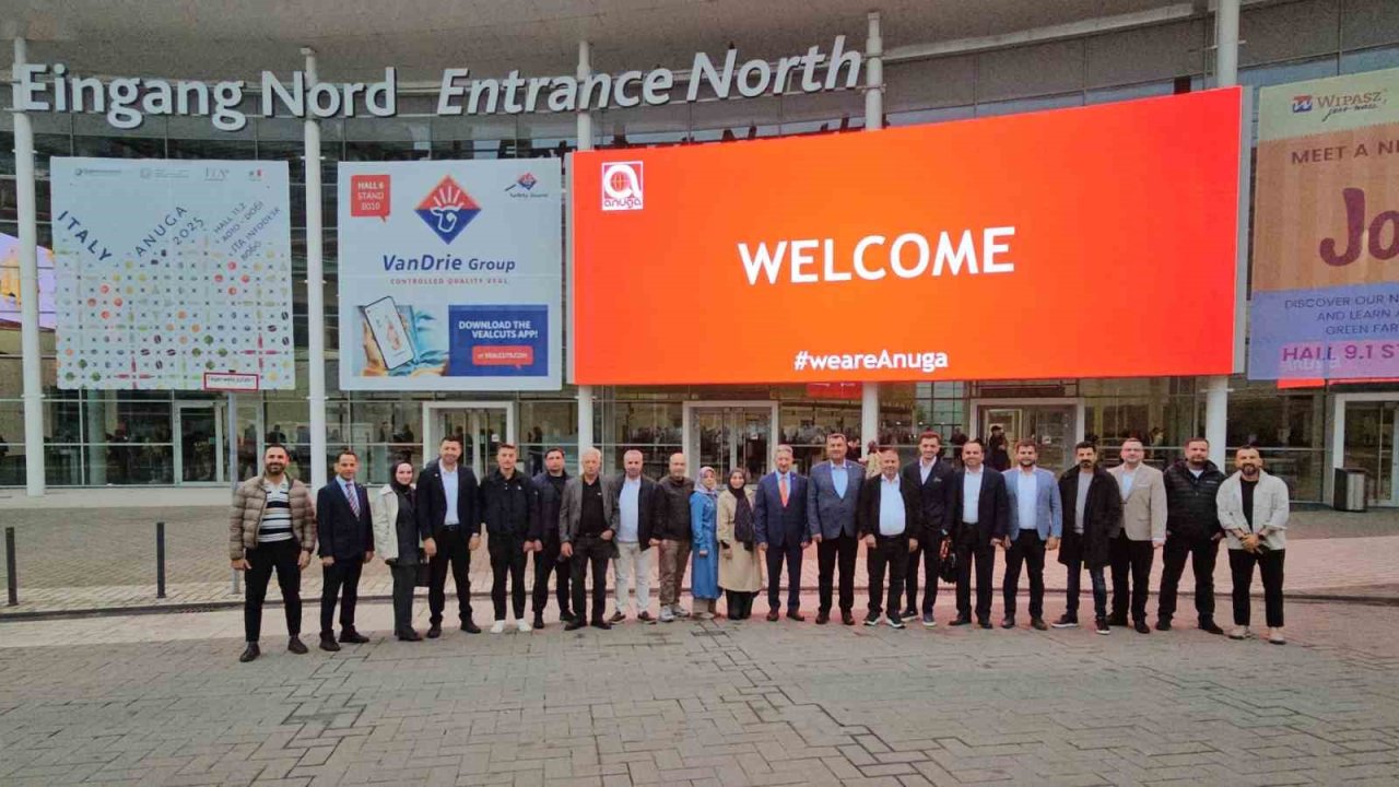 Nazilli Ticaret Odası üyeleri ANUGA Fuarı’nda