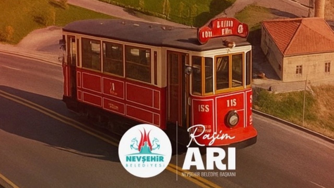 Nevşehir&#039;in nostaljik tramvayı yola çıkıyor