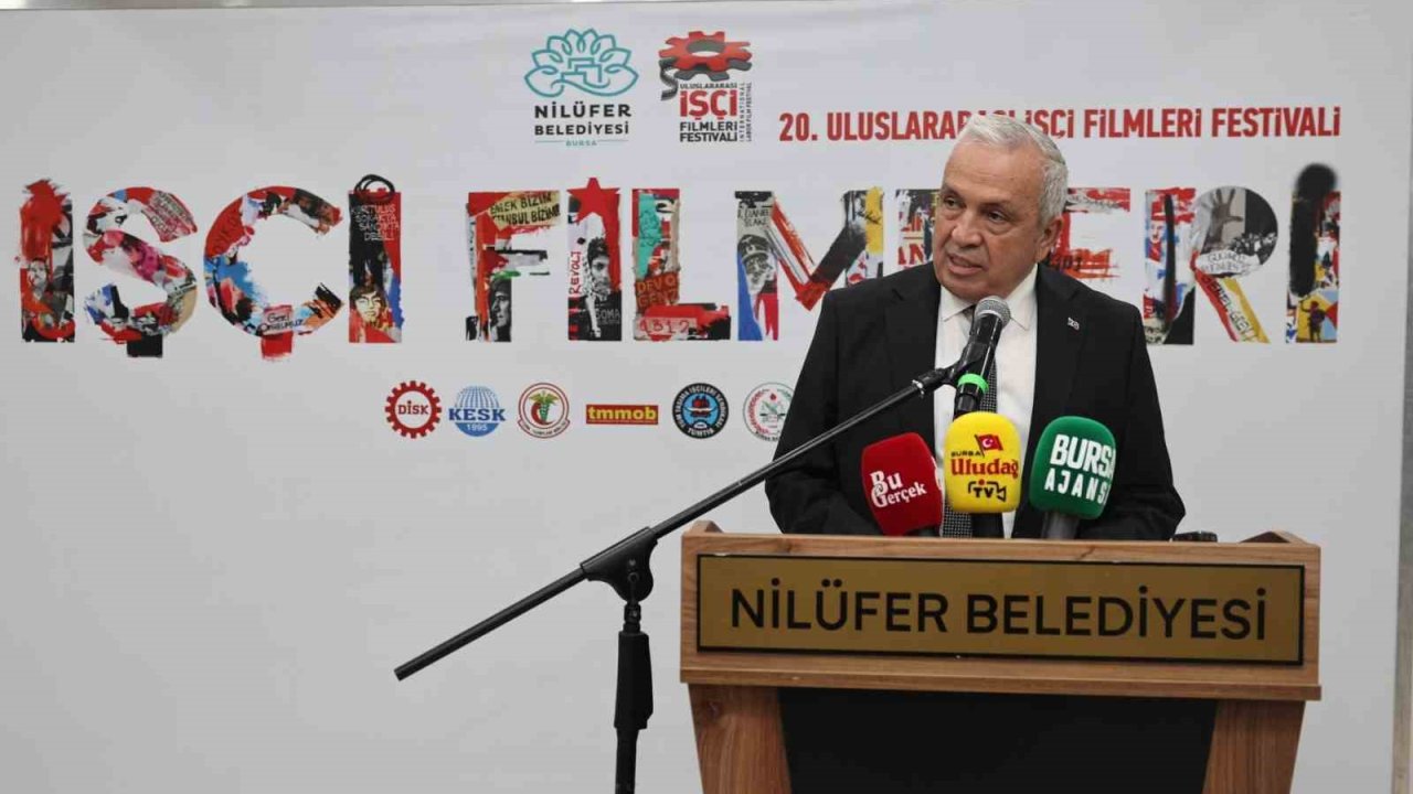 Nilüfer’de 20. Uluslararası işçi filmleri festivali başladı