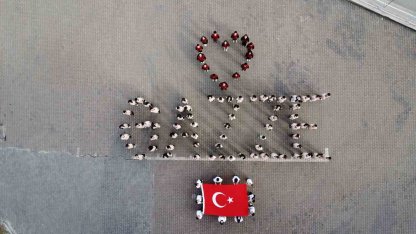 Öğrencilerden Gazze’ye anlamlı destek