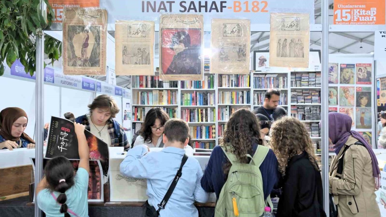 Sahaflar, Kitap Fuarı’nın gözdesi oldu