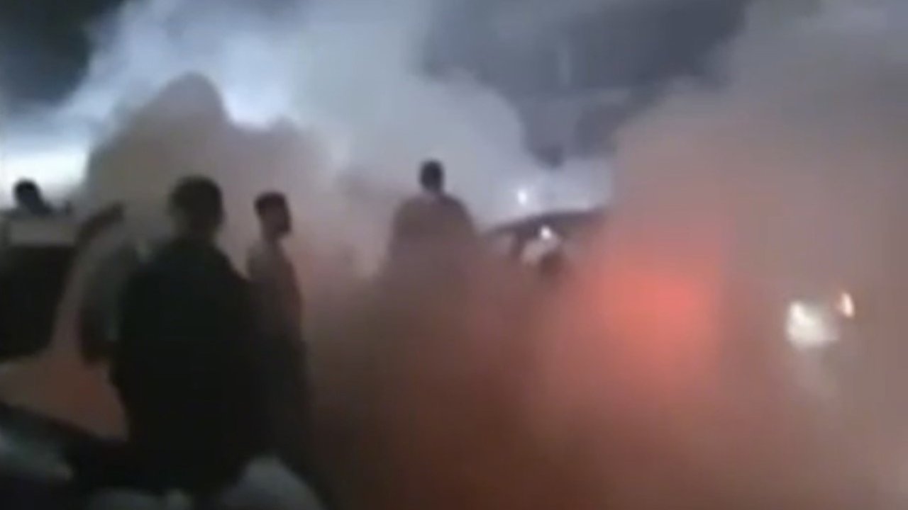 Samsun’da drift atarak lastik yakan sürücüye 11 bin 122 TL ceza