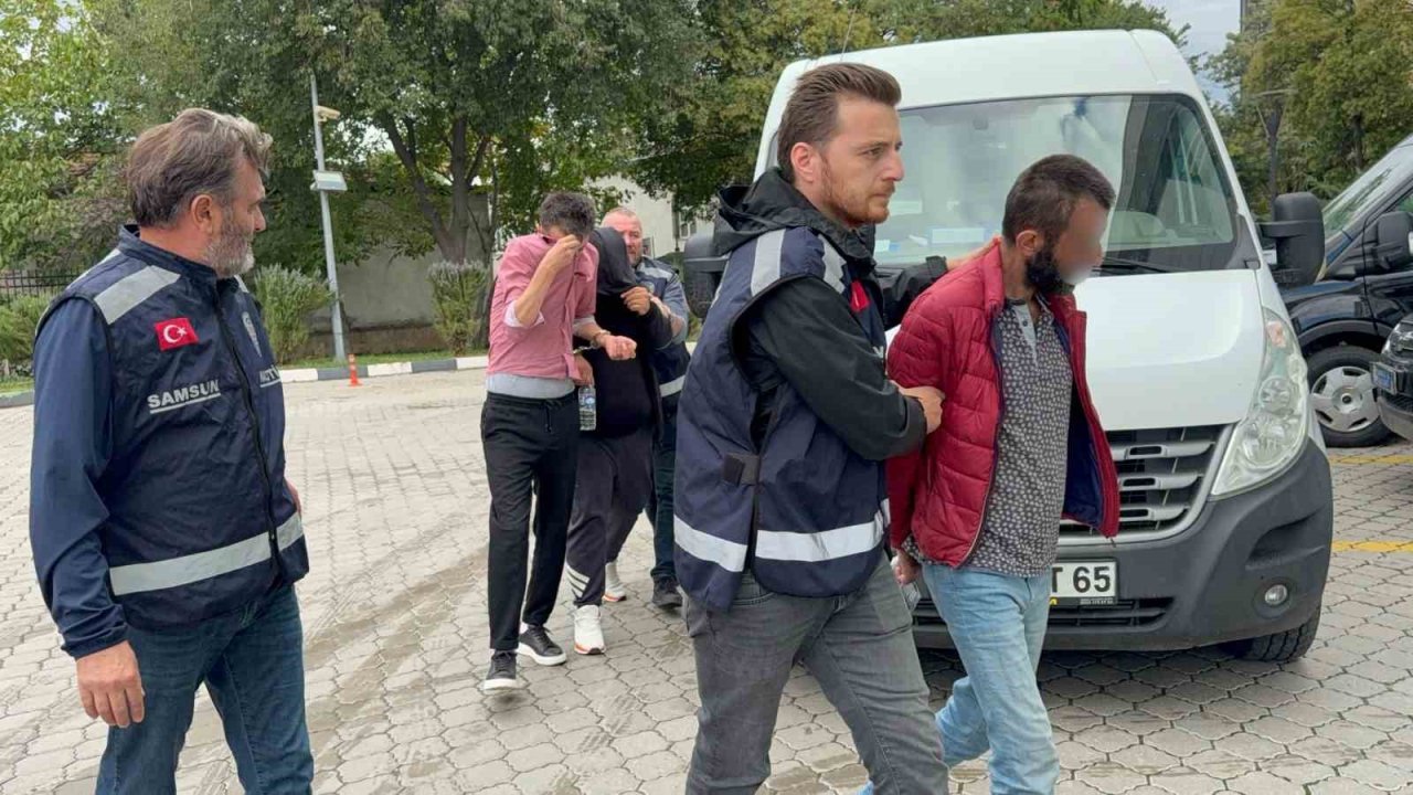 Samsun’da uyuşturucu operasyonları: 3 gözaltı