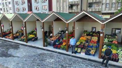 Şanlıurfa’da görüntü kirliliği oluşturan pazarın yerini modern pazar aldı