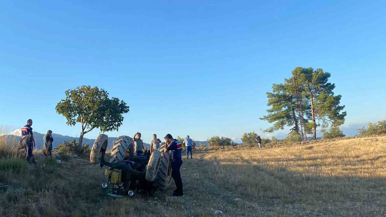 Seydikemer’de traktör kazası: 1 ölü
