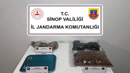 Sinop’ta uyuşturucu operasyonu