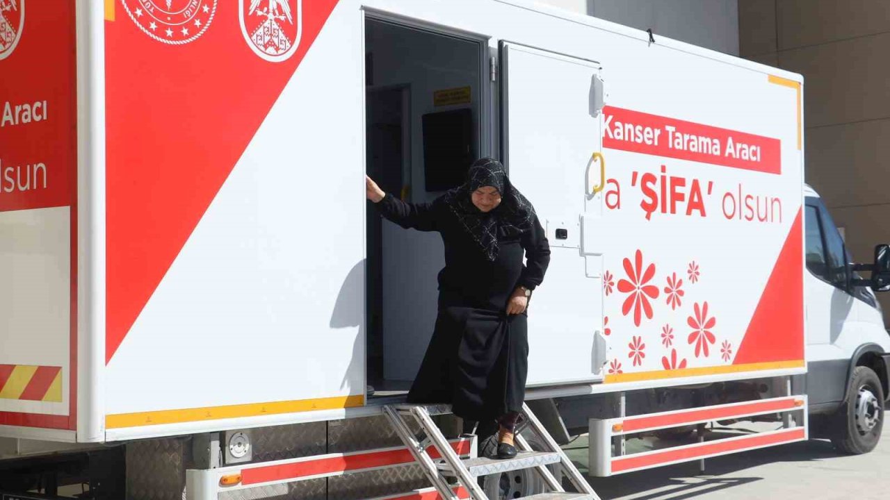 Sivas’ta mobil kanser tarama aracı sayesinde erken tanı oranı artıyor