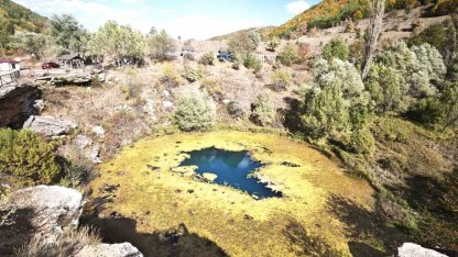 Timsah gözü hazan güzelliğiyle büyülüyor