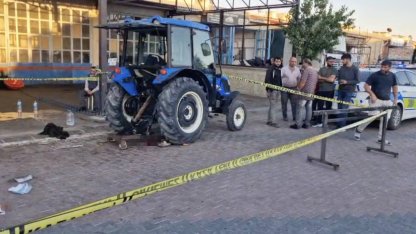 Traktörü tamir ederken sıkışan genç ağır yaralandı