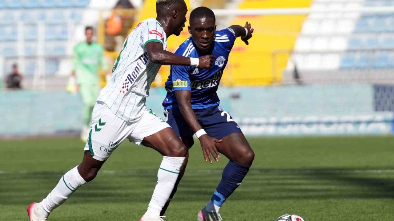 Trendyol Süper Lig: Kasımpaşa: 1 - Konyaspor: 1 (Maç sonucu)