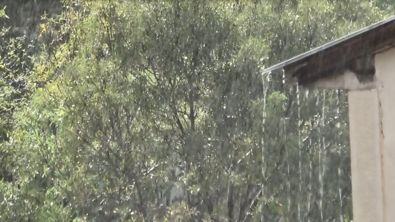 Tunceli’de sağanak yağış etkili oldu