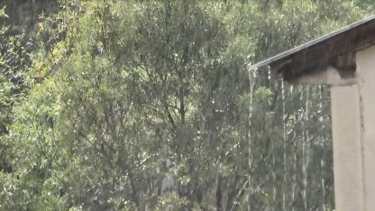 Tunceli’de sağanak yağış etkili oldu