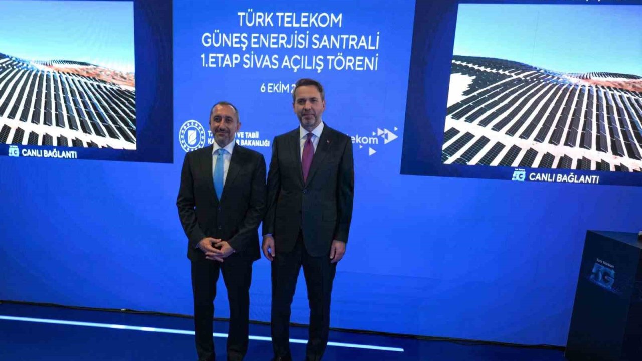 Türk Telekom Sivas’taki GES yatırımını 5G ile İstanbul’dan açtı